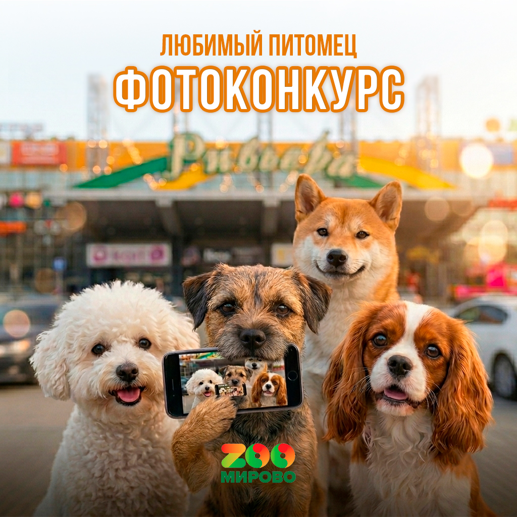 Фотоконкурс «Любимый питомец» в ТРЦ Ривьера!